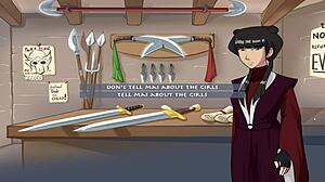 i trained the four elements in book 2 part 4, facing korra's big ass and tits.