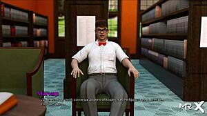 Sexy Librarian Game Porn Story 6 With Bookworm Comic Action And Intense Scenes