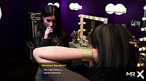 Kæreste hjælper mand i modebranchen episode 66, intens udforskning af deres 3D anime ønsker