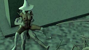 Bela kraljica ima seks s snežnim vilinom