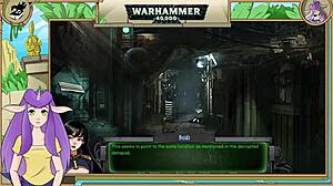 Warhammer 40k Inquisitor Træner Brunette Kæmper Mod Orker Del 13