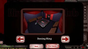 Извращенный Бойцовский Клуб жесткий пеггинг для шлюховатой зайчихи