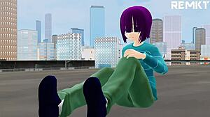 哇！女巨人女仆用狂野咒语缩小小伙子！