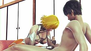 ساكورا هارونو تُثار حتى الذروة