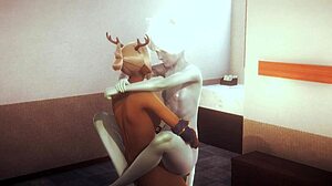 猫男孩被两个扶她在毛茸茸yaoi色情里猛干