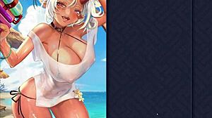 Asaka’s Wilde Zomer Strand Seks Feest in 3D