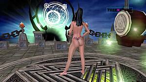 Neha Bhabhis sexy poser blir levende i animert Hindi chudai-historie del 26.