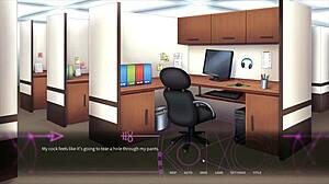 Dej mi šanci s impem v femdom hentai hře, drsný sex se Sophie