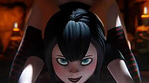 Мавис се жестоко јебе отпозади у 3Д анимацији