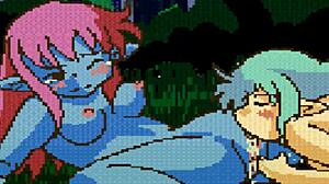 Víly bojujúce víly sa vrhnú do divokého lízania piče a prstovania!