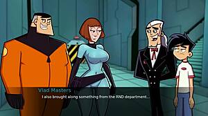 забава у тушу amity park пародија сцена