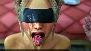 Milfy City sex scéna 14 - Hádej dildo hračky ve divoké 3D hře.