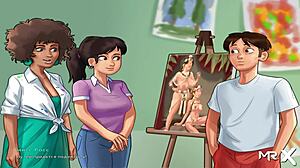 Hej, Ředitelko, Chceš Tohle Erotické Obrázek? SummertimeSaga E4 71 Mi Vyrazí Mozek!