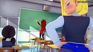 Android 18 BIKINI BANG with Android 21 trailer