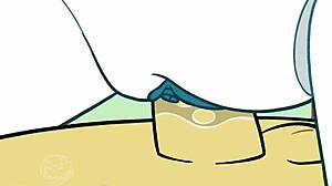 Дженни и Шелдон, хотите пародию на BrokenRobot с грубым минетом?