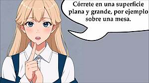 Domina con tutorial CEI para sorber semen paso a paso