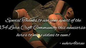 Возбуждённые студентки и Лара Крофт жаждут огромного члена в диком PMV ре-эдите.