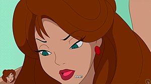 Milftoon драма захватывает, как брюнетка милфа соблазняет парня дочери Janet