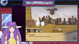 dostávam blowjob od sexy veľkých cic guard v avatar the last airbender štyri elementy tréner časť 23