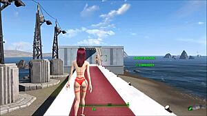 Ја-ја сам упрљао секси доње рубље у Fallout 4 моди.