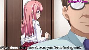 OMG, táto mladá 18+ ryšavá babka na návšteve u lekára sa rozhorúči! Hentai horúčosť 🔥