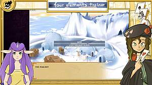 Hvorfor har Avatar The Last Airbender Four Elements Trainer del 13 så vill lesbisk orgy