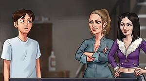 i’m hooked on stepmom’s blonde curves in summertime saga part 46 gameplay