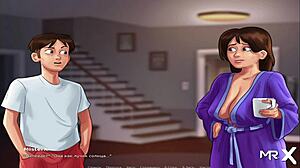 SummertimeSaga Teen Pussy Display v Epizodě 4 Scéně 45