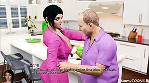 Anna soție înșelătoare futută de bătrân în baie criză?