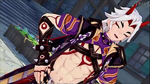 Klee Prank Adventure Del 3 z intenzivnim lezbijskim prstovanjem in blowjobom