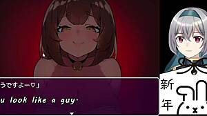 Герой терпит поражение в лесу с девочками-кроликами с машинным переводом субтитров часть 2-3