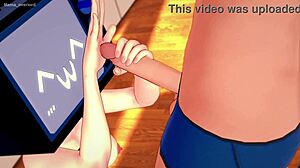 TV-nainen huoneessaan haluaa ratsastaa urheiluvaatteissa