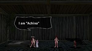 Wukong Kinky dengan Bandit King dalam Parodi Bogel, Flash Tetek Besar untuk Kumpulan Monster