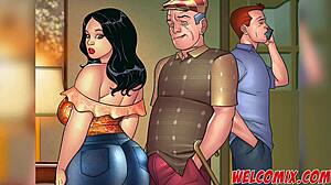 Je n'y crois pas, Pops ce vieux pervers a débarqué sans invitation