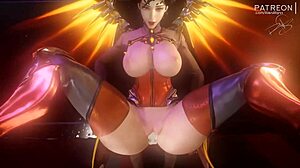 Raw 3D hentai video games compilation with hardcore latina cowgirl