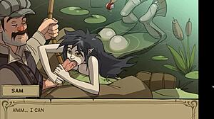 Cadı Avcısı Eğitmeni Denizkızı 18+ Genç Kızın Büyük Bakire Kıçını Arzuluyor. Oyun Bölüm 8'de Vahşi Bir Çözüm Buldu!