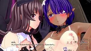 Svatá rytířka Ricca prosí o milost v 4K 60FPS 3D hentai