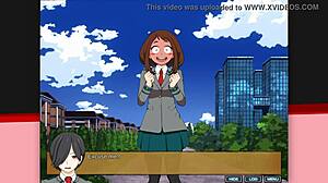 Hot teacher dominates me with bondage in herocummy parody