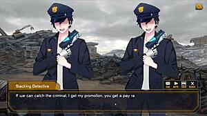 ей, виж robolife2 nova duty хентай игра еп 2, където андроид момиче я чукат анално със секс играчка докато свърши!