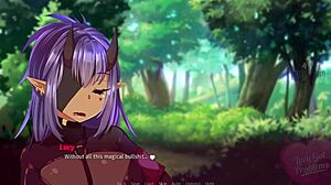 Yo, Lucy chytí elfa v tejto sexy hre časť!