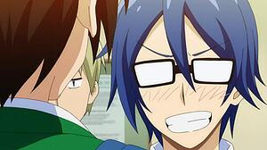 A francba! A forró ex-barátnőm vadul viselkedik ebben a gőzös anime klipben szexi mozdulataival!