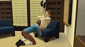 ОМГ, мой дед трахает мою невесту в 3D!