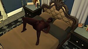 デミがシムズでオナニーする