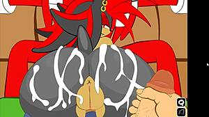 섀도우 야한 보지 코크 라이드