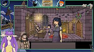 witch trainer silver časť 15 s veľkými prsiami brunetou učiteľkou v sexy hentai škole