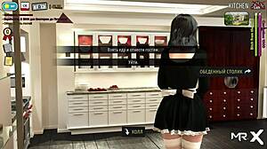 Vnútorný výstrek v kuchyni