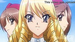 선생님이 교실에서 섹시 학생에게 크림파이 한다