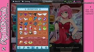 Seduzindo a vizinha no HuniePop walkthrough 16