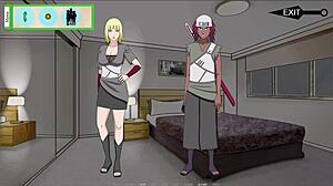 Áno, tie veľké cicí na Samui sa cítia úžasne, keď ju tvrdý fuckujem v Jikage Rising arc 2 epizóda 12