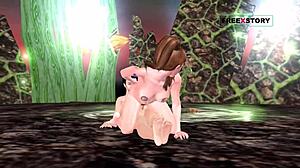 Hej søde pige rider pik reverse cowgirl